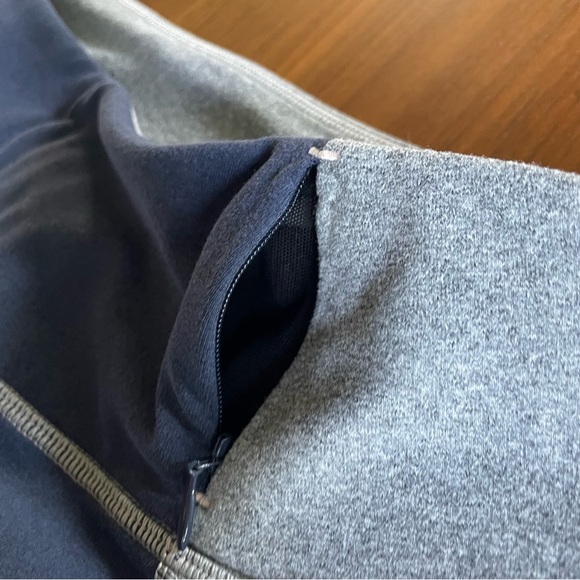 *SOLD* CALIA NWOT Essential Heather 7/8 Leggings Blue and Gray Mesh Size XL - Picture 10 of 10